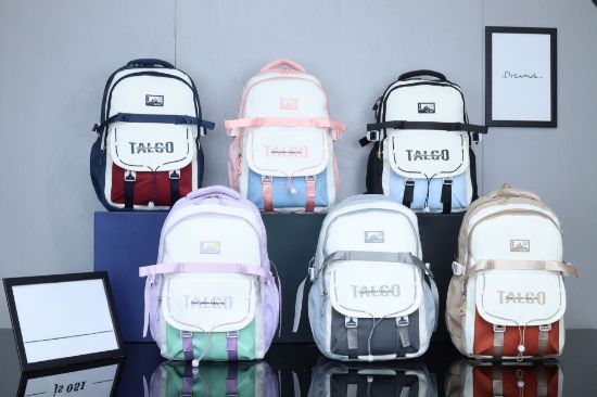 صورة حقيبة ظهر مدرسية وجامعية عصرية متعددة الجيوب من تالجو (TALGO Sport Fashion Backpack)