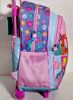 صورة  إليجانت ( Elegant Bag ) طقم شنطة مدرسية بالتروللي ( 3 قطع ) - (Dora) - مقاس 17 
