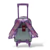 صورة حصرياً طقم 4 قطع تروللي - براند إليجانت ( Elegant Bag ) طقم شنطة مدرسية - مقاس 17