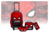 صورة حصرياً طقم 4 قطع تروللي  - براند إليجانت ( Elegant Bag ) طقم شنطة Spider Man- مقاس 17