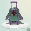 صورة حصرياً  شنطة إليجانت ( Elegant Bag ) - طقم 4 قطع تروللي -طقم شنطة مدرسية - مقاس 17