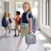 صورة حصرياً  شنطة إليجانت ( Elegant Bag ) - طقم 4 قطع تروللي -طقم شنطة مدرسية - مقاس 17