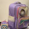 صورة الشنطة الـ "كيوت" اللي هتحببهم في المدرسة! 🎒💜